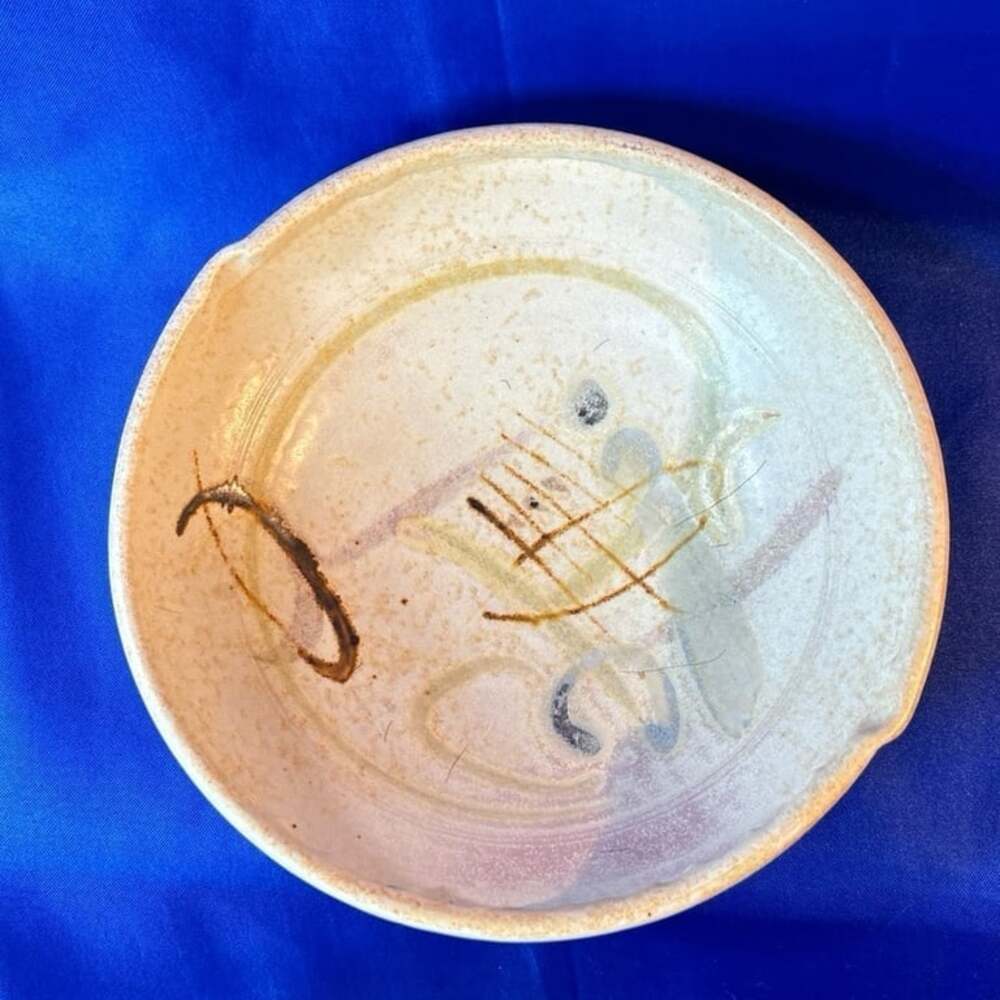 Asian style handmade bowl